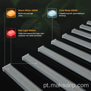 Melhores luzes de cultivo de LED para lâmpadas de plantas internas
